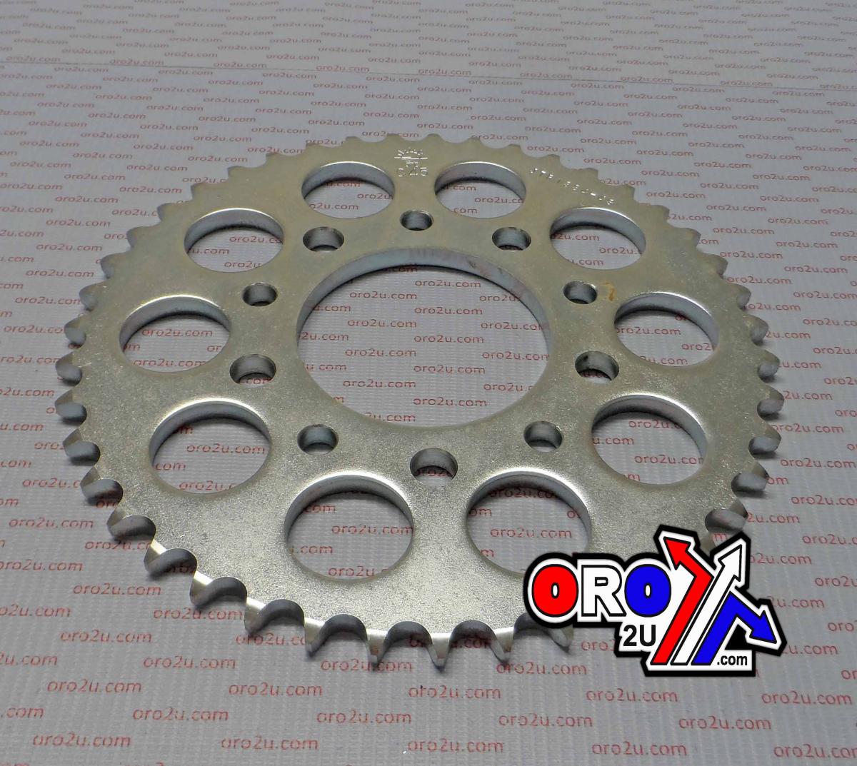 REAR SPROCKET JTR1334.43 STEEL, HONDA ROAD