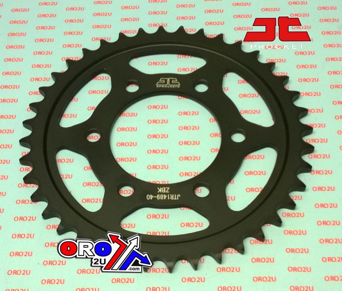 REAR SPROCKET STEEL HARD ZBK, C45 INDUCTIONJTR1489.40ZBK