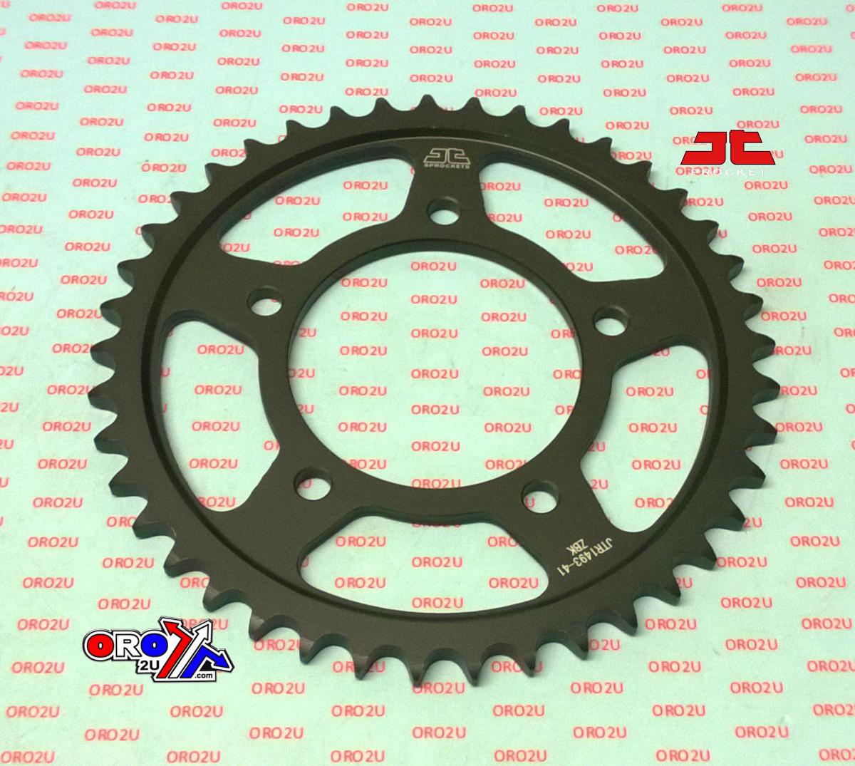 REAR SPROCKET STEEL HARD ZBK, C45 INDUCTION JTR1493.41ZBK