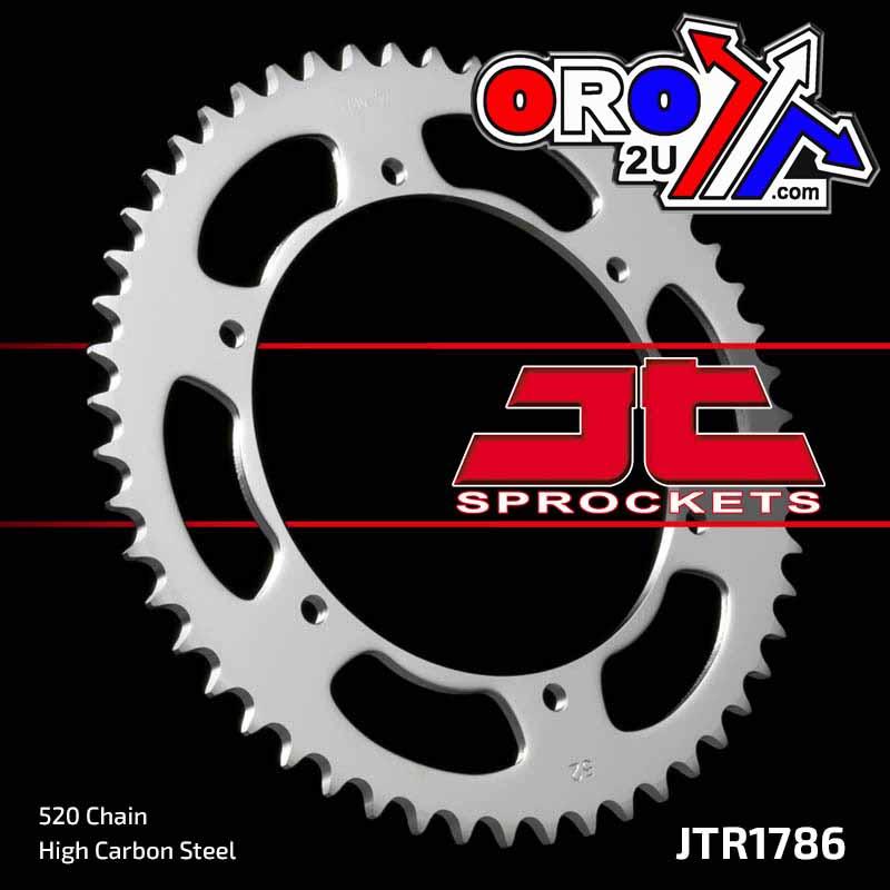 REAR SPROCKET JTR1786.46 STEEL, SUZUKI PE250 80-82