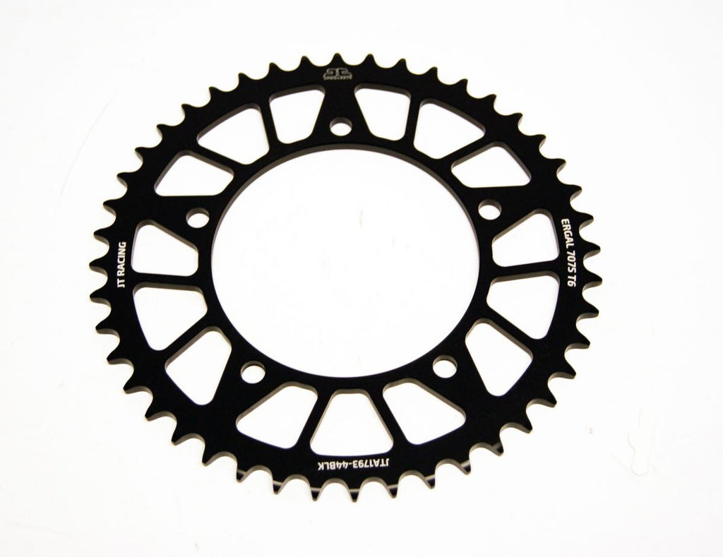 REAR SPROCKET ALLOY JTA1793.44BLK, JT RACELITE 7075 T6, CHAIN CONVERSION 520