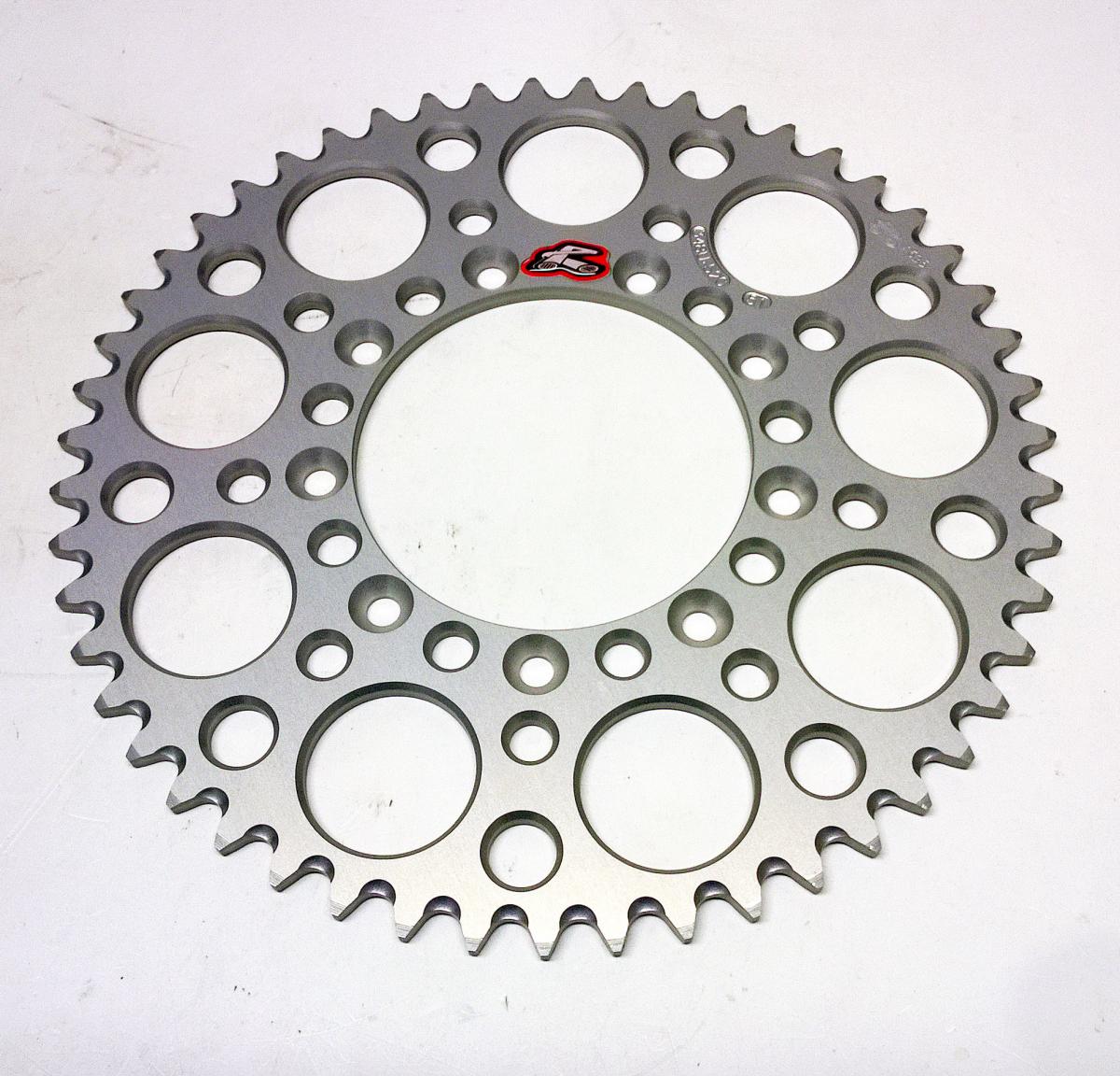 REAR SPROCKET RENTHAL 348, ULTRALITE 348U-520-51GPSI SILVER TM