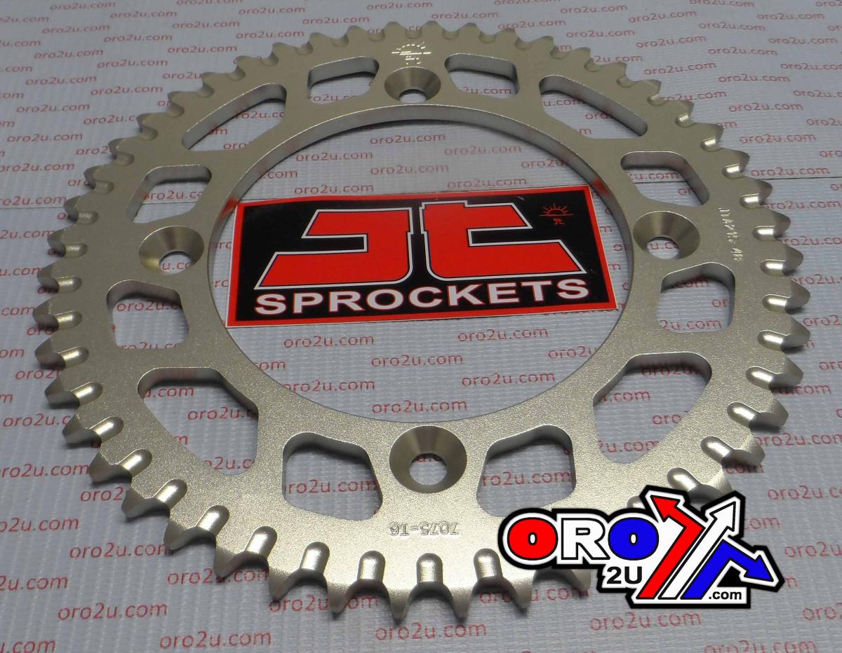 REAR SPROCKET ALLOY SILVER 215, JTA215.48 7075-T6 Aluminium, SR215-48