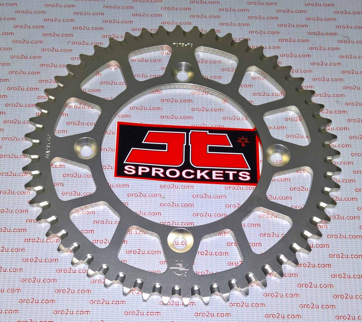 REAR SPROCKET ALLOY SILVER 215, JTA215.52 7075-T6 Aluminium