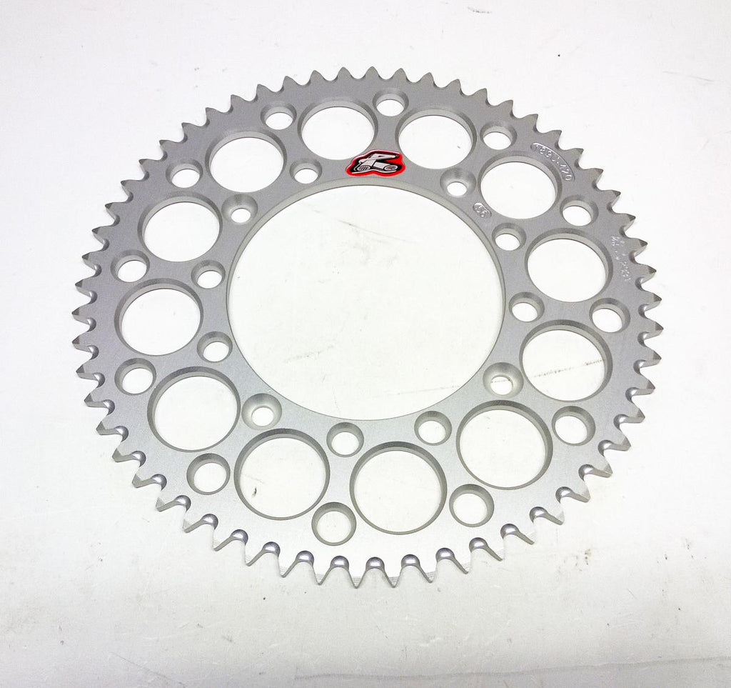 REAR SPROCKET ALLOY RENTHAL, ULTRALITE 189U-420-56GRSI SILVER