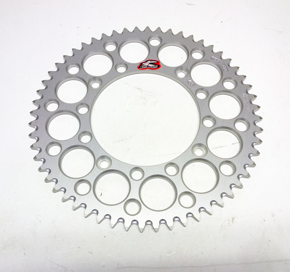 REAR SPROCKET ALLOY RENTHAL, ULTRALITE 189U-420-56GRSI SILVER