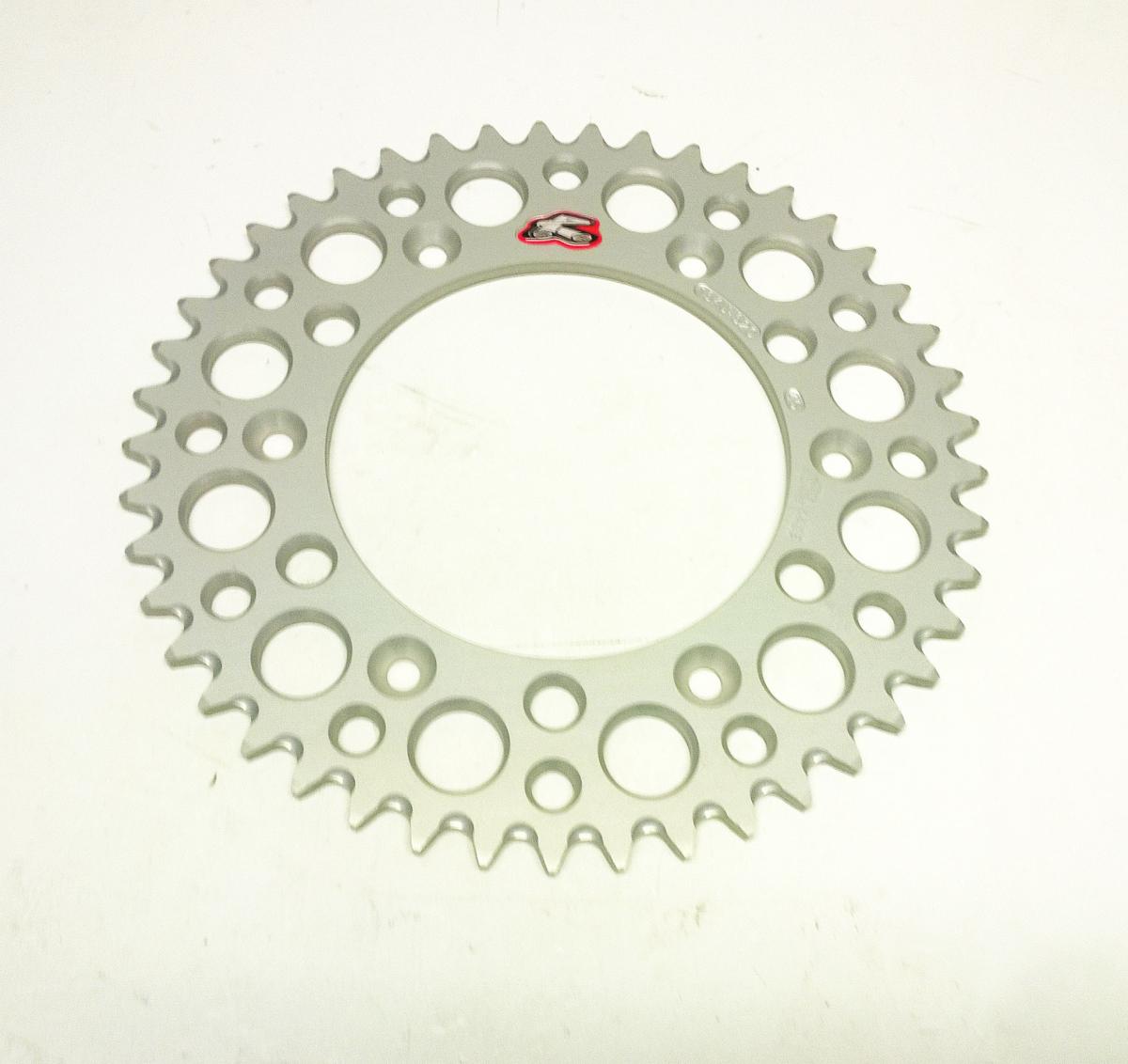 REAR SPROCKET ALLOY RENTHAL, ULTRALITE 154U-520-45GRSI SILVER