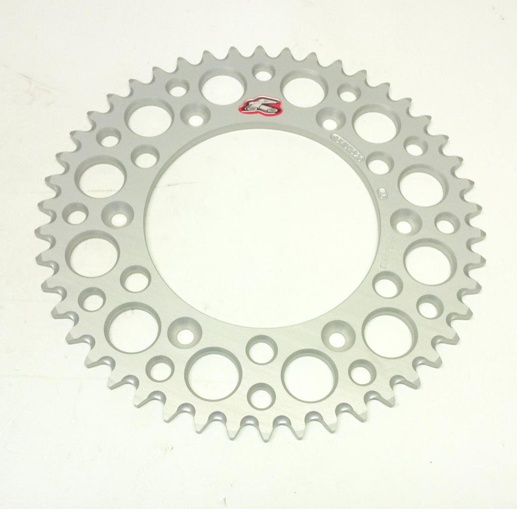REAR SPROCKET ALLOY RENTHAL, ULTRALITE 154U-520-46GRSI SILVER