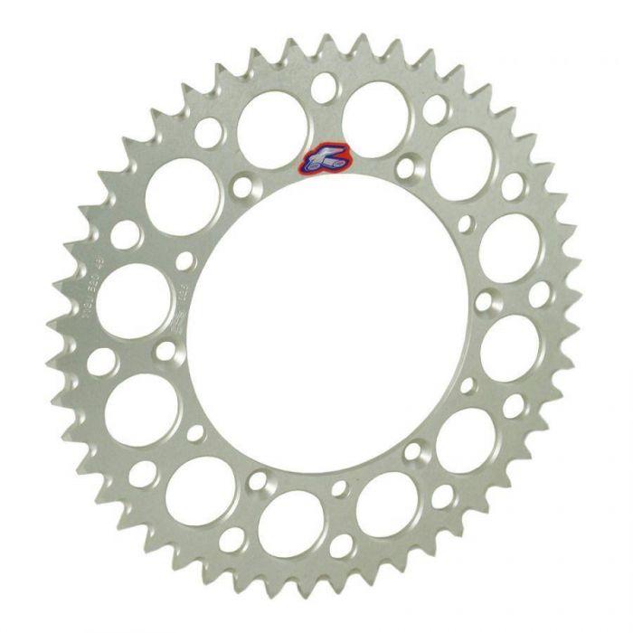 REAR SPROCKET ALLOY RENTHAL, ULTRALITE 154U-520-48GRSI SILVER, 154U-520-48GRSI
