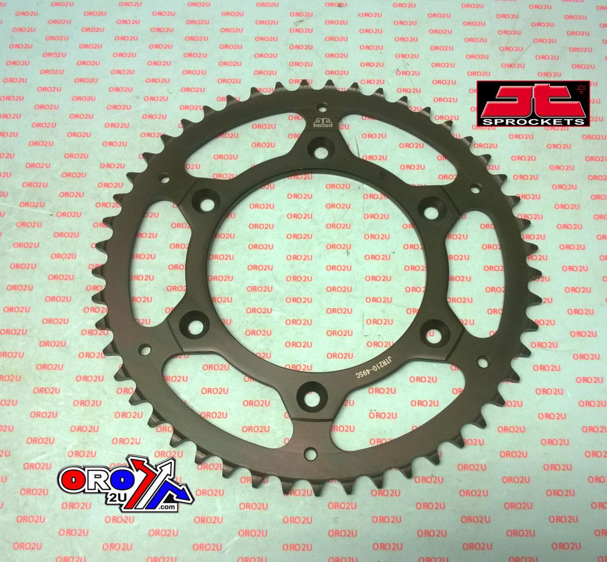 REAR SPROCKET STEEL JTR210.49SC, LIGHTWEIGHT SELF-CLEANING