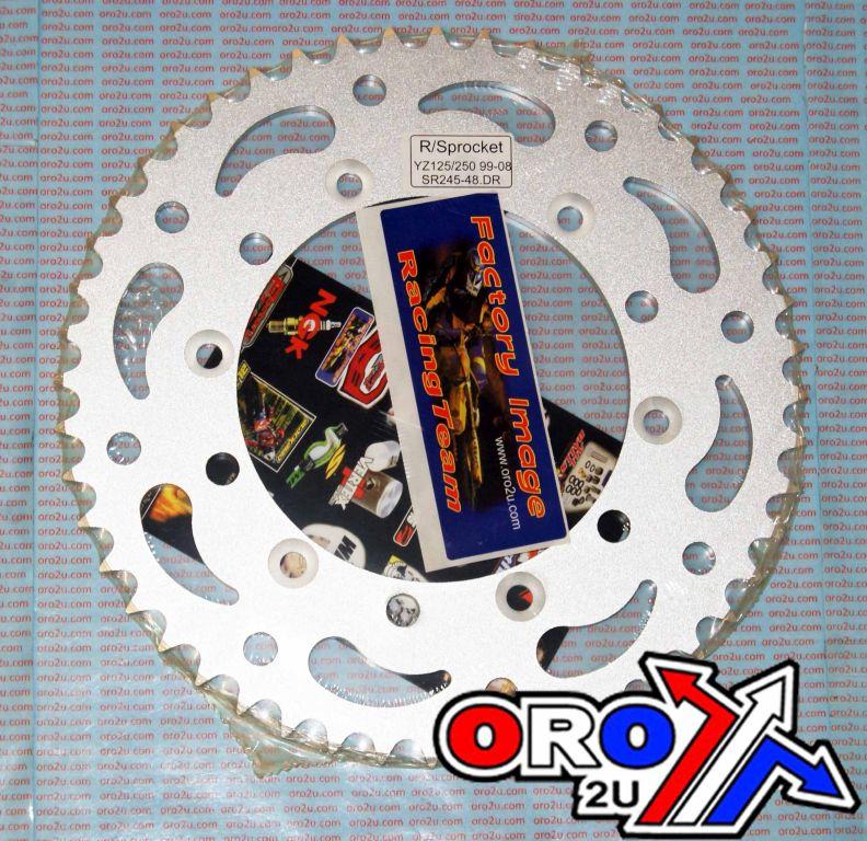 REAR SPROCKET ALLOY 48 JTR251.48 520 SILVER