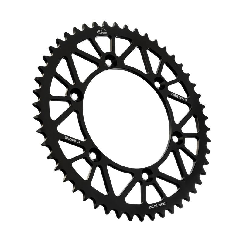 REAR SPROCKET ALLOY BLACK 251, JTA251.48BLK 7075-T6 Aluminium, SR251-48