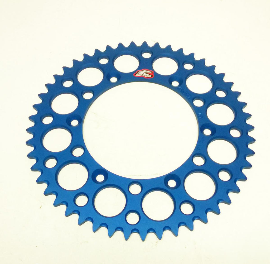 REAR SPROCKET ALLOY RENTHAL, ULTRALIGHT 150U-520-49GBBU BLUE