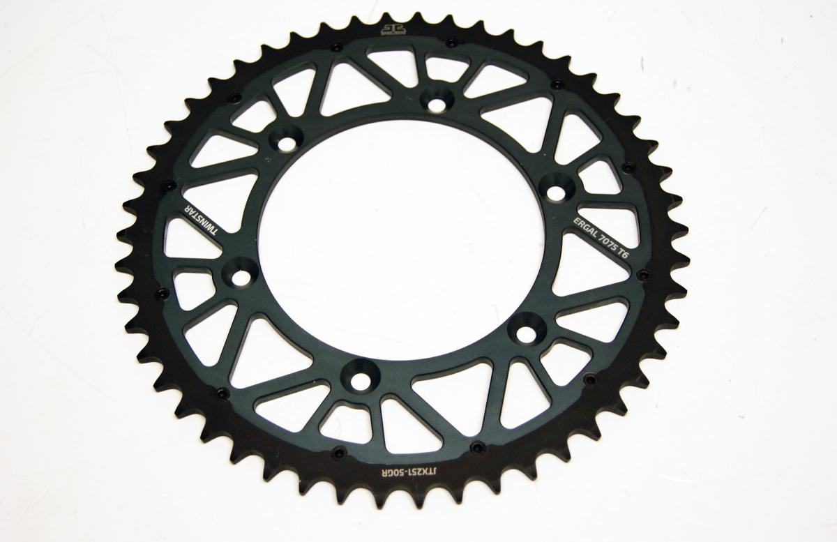 REAR SPROCKET TWINRING JTX251.50GR, TWINSTAR ALLOY & STEEL
