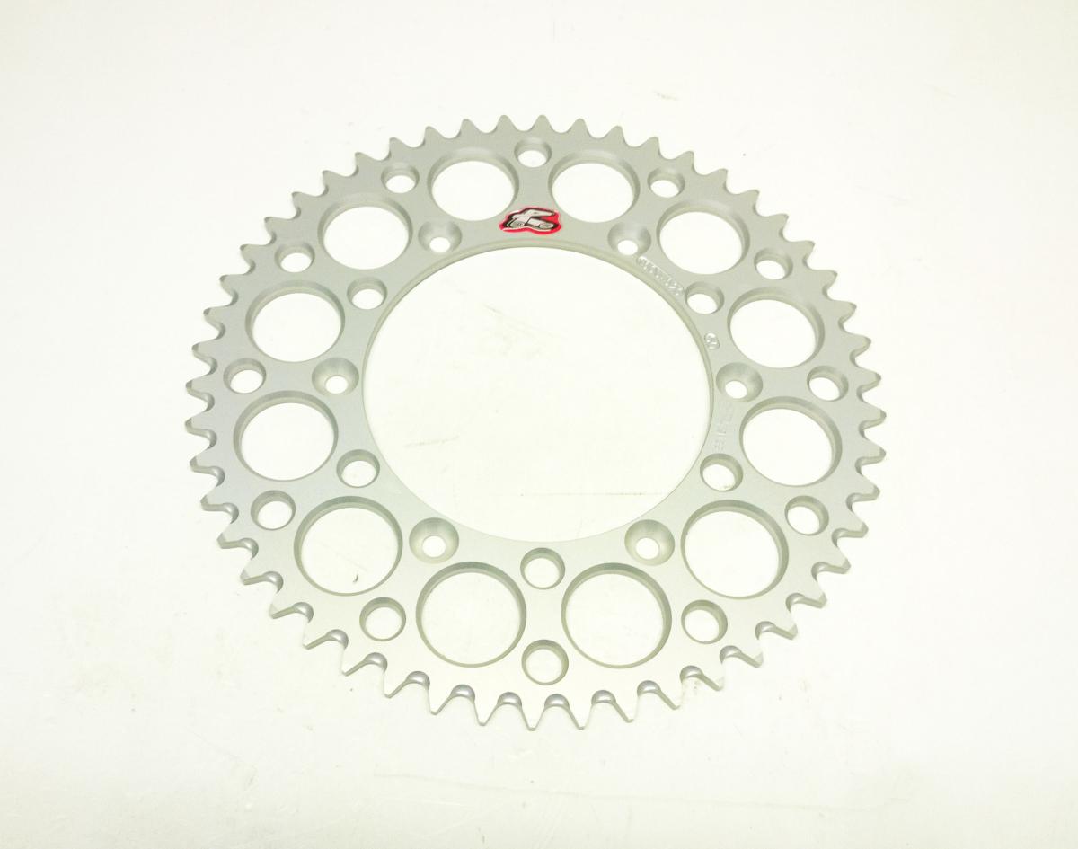 REAR SPROCKET ALLOY RENTHAL, ULTRALITE 150U-520-50GBSI SILVER, 150U-520-50GBSI