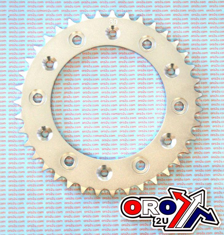 REAR SPROCKET STEEL 39 [JTR301/210.39] 520, DOUBLE DRILLED JTR301, JTR210, L17-0239, MX-80339