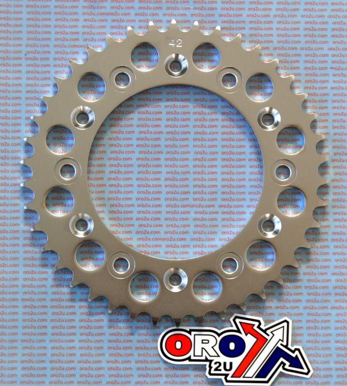REAR SPROCKET STEEL 42 [JTR301/210.42] 520, DOUBLE DRILLED JTR301, JTR210