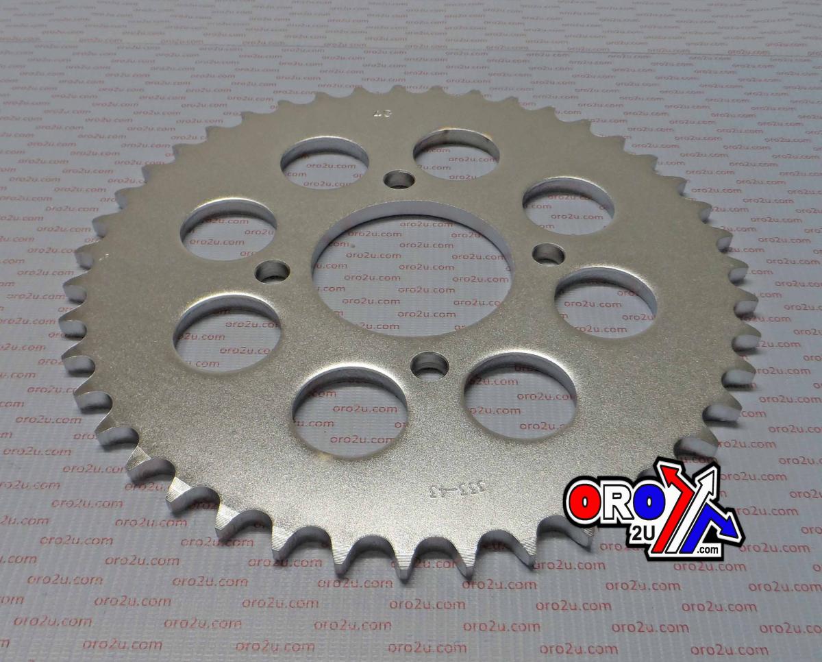 REAR SPROCKET JTR333.43 STEEL, HONDA ROAD JT