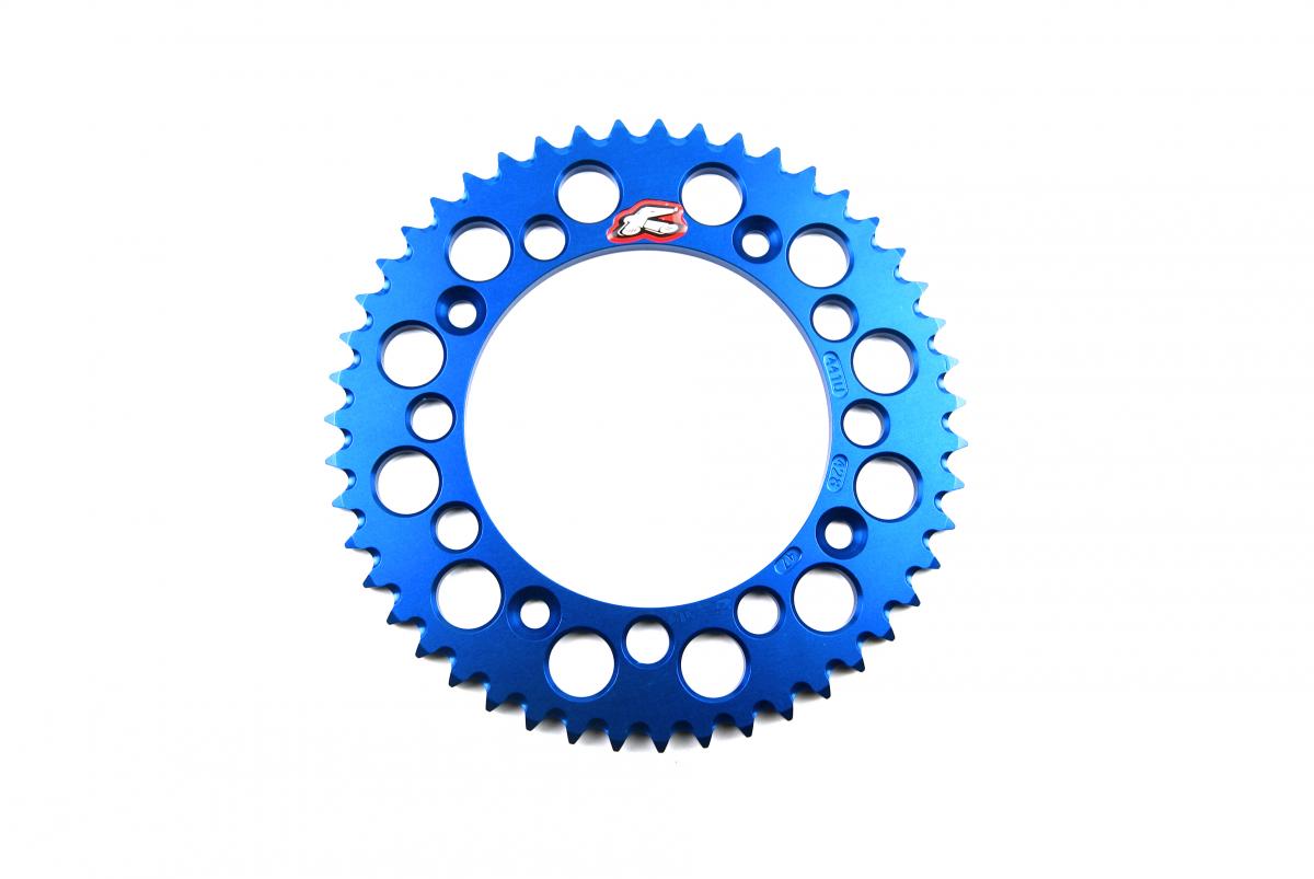 REAR SPROCKET ALLOY RENTHAL BLUE, ULTRALITE 441U-428-47GPBU, 441U-428-47GPBE
