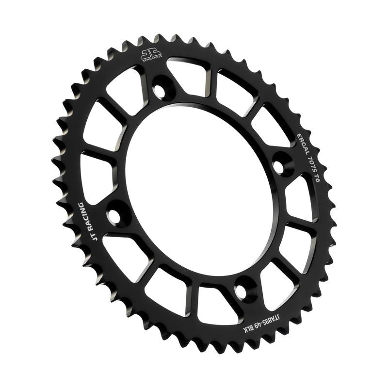REAR SPROCKET ALLOY BLACK 441, JTA895.48BLK 7075-T6 Aluminium