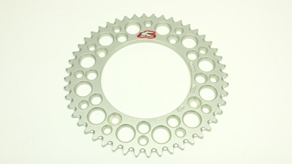 REAR SPROCKET ALLOY RENTHAL, ULTRALITE 441U-428-48GPSI SILVER, 441U-428-48GPSI