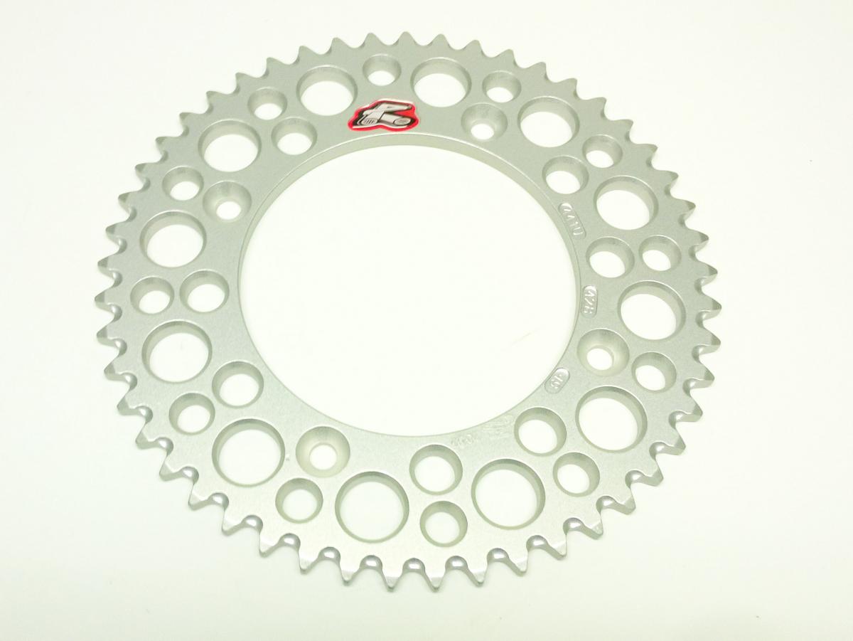 REAR SPROCKET ALLOY RENTHAL, ULTRALITE 441U-428-49GPSI SILVER, 441U-428-49GPSI