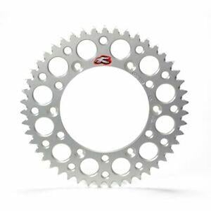 REAR SPROCKET ALLOY RENTHAL SILVER, ULTRALITE 441U-428-50GPSI, 441U-428-50GPSI