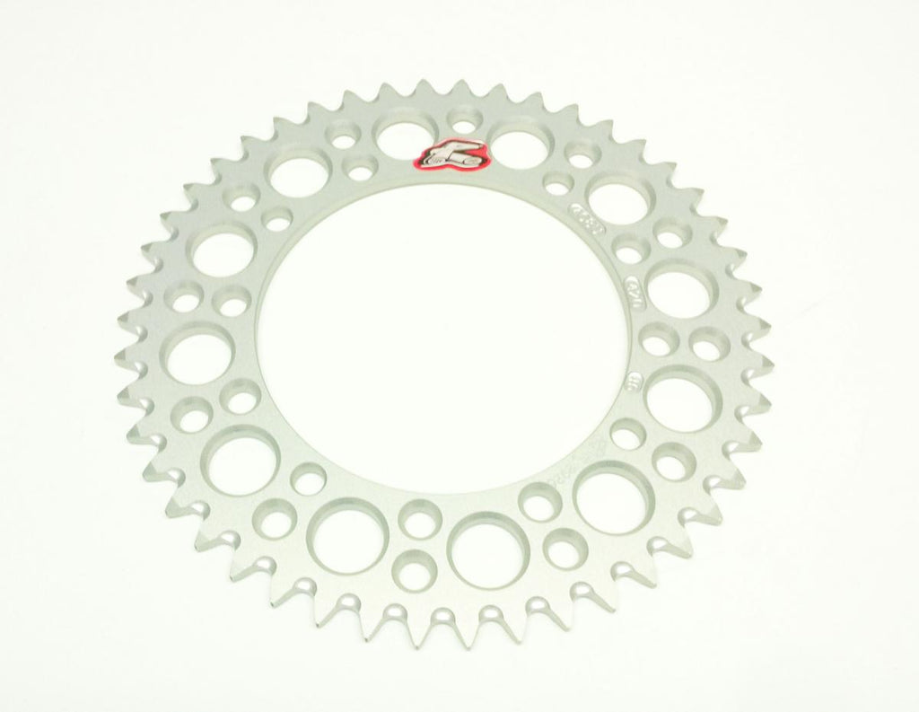 REAR SPROCKET ALLOY RENTHAL, ULTRALITE 408U-420-46GESI SILVER