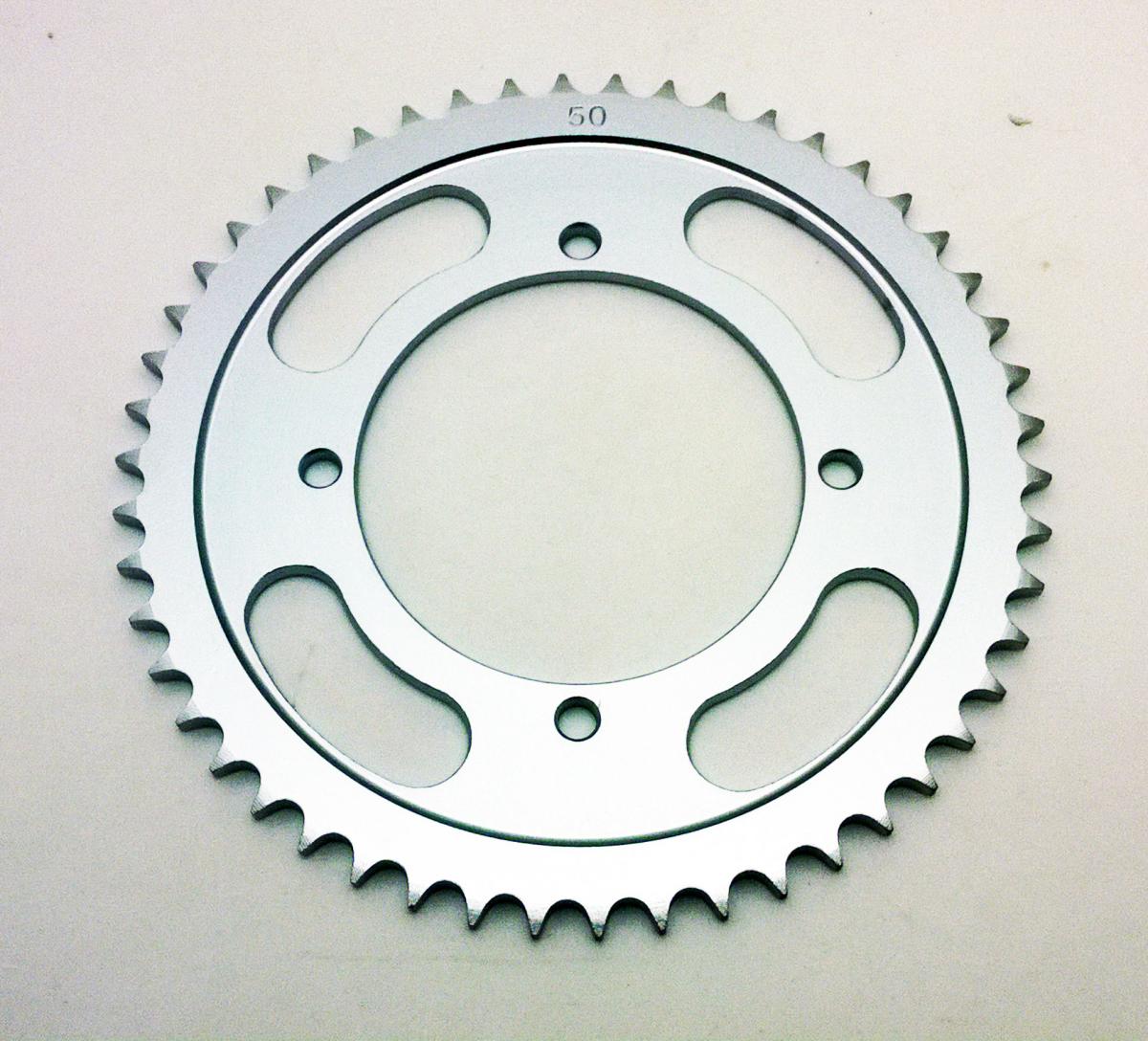 REAR SPROCKET STEEL 50T 462.50, CHAIN 428 Conversion, JTR456.50, SR462-50, JTR462.50