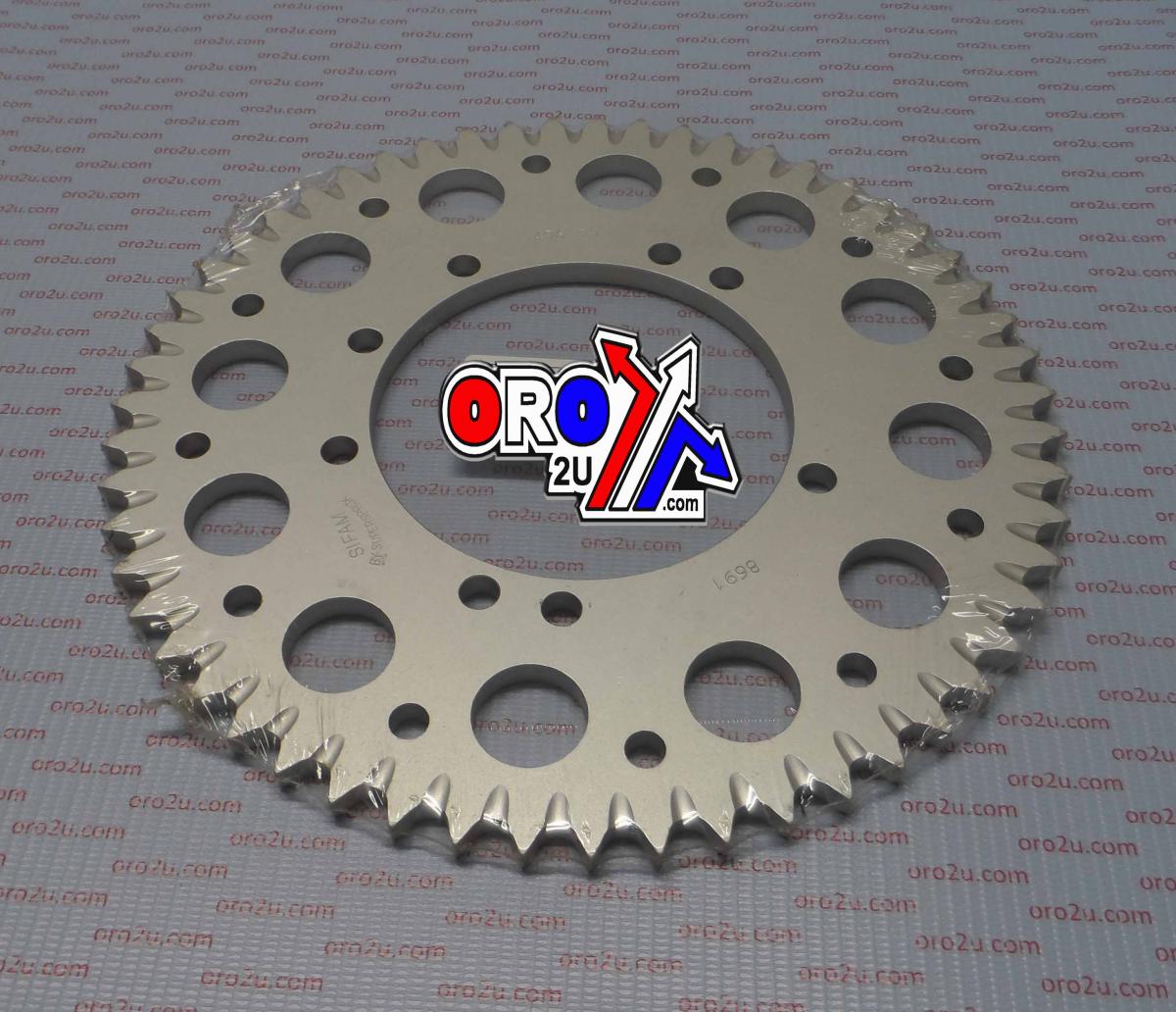 REAR SPROCKET ALLOY SILVER 462, CHAIN 428 Conversion
