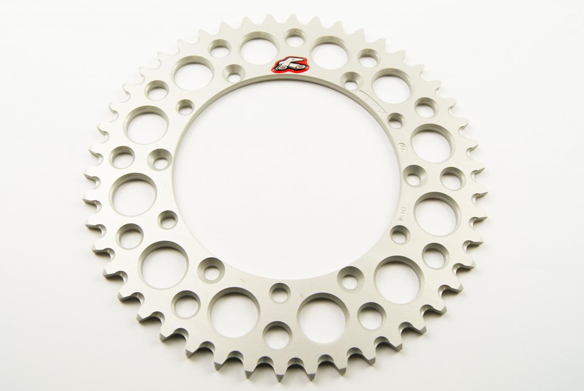 REAR SPROCKET ALLOY RENTHAL, ULTRALITE 112U-520-46GESI SILVER