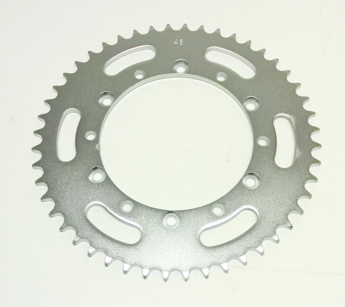 REAR SPROCKET STEEL 48 [JTR460.48] 520, SILVER