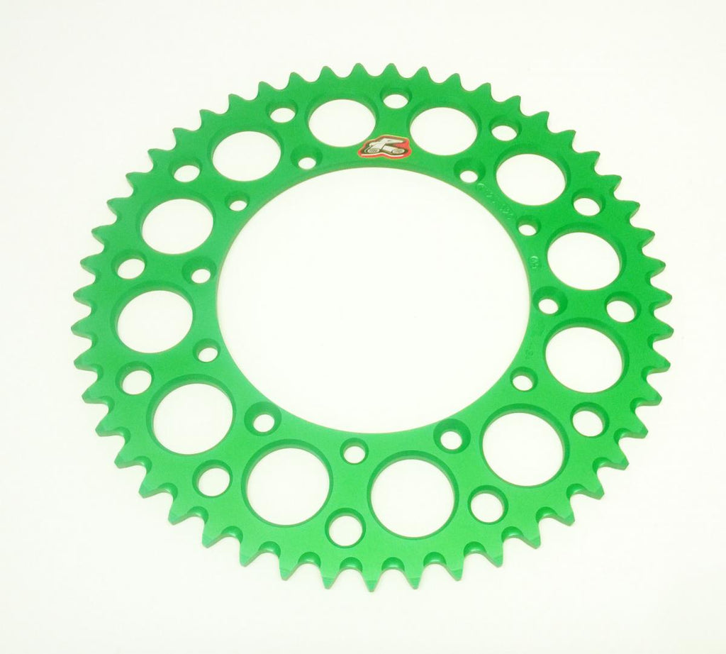REAR SPROCKET ALLOY RENTHAL, ULTRALITE 112U-520-50GEGN GREEN, 112U-520-50GN