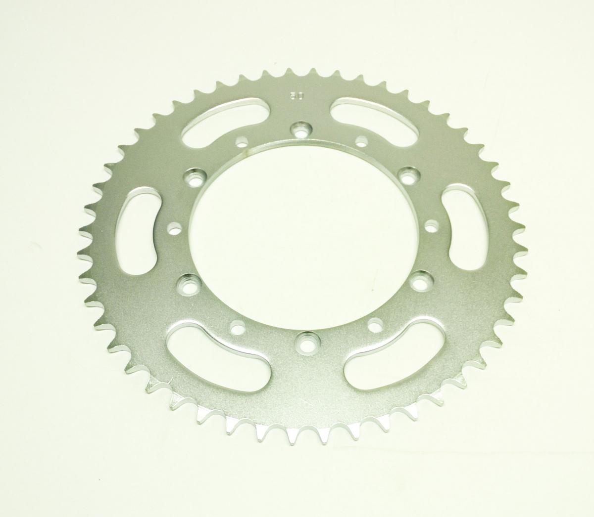 REAR SPROCKET STEEL 50 [JTR460.50] 520, SILVER