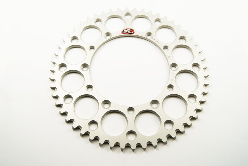 REAR SPROCKET ALLOY RENTHAL, ULTRALITE 112U-520-52GESI SILVER, 112U-520-52GESI