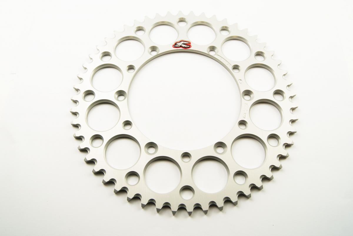 REAR SPROCKET ALLOY RENTHAL, ULTRALITE 112U-520-52GESI SILVER, 112U-520-52GESI