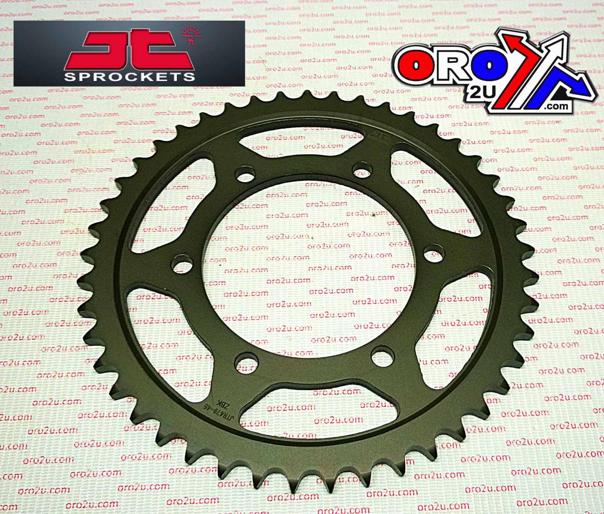 REAR SPROCKET STEEL HARD ZBK, JTR479.45ZBK