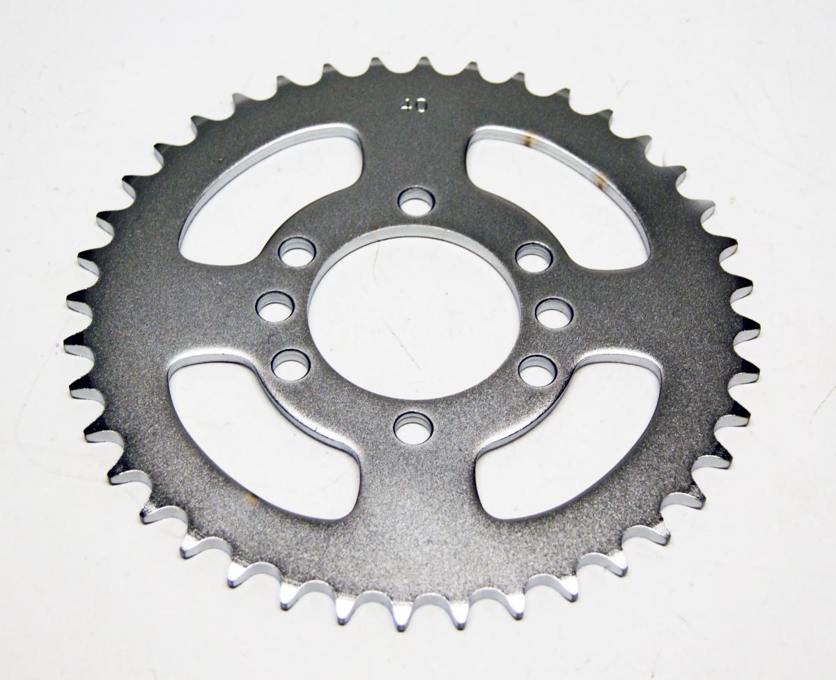 REAR SPROCKET 40 [JTR1826.40] 520, SILVER