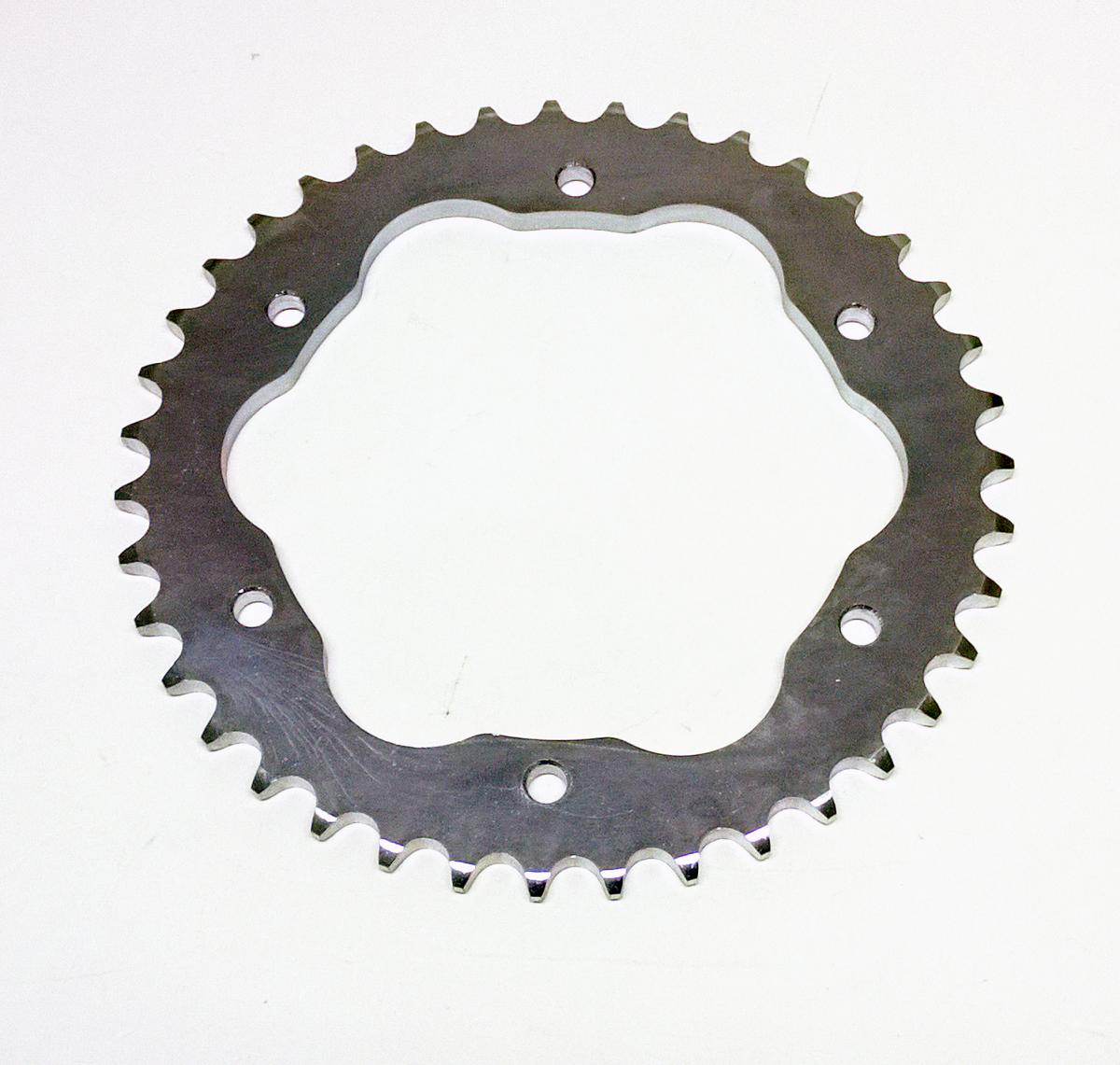 REAR SPROCKET STEEL JTR761.39, DUCATI ROAD CHAIN TYPE 525