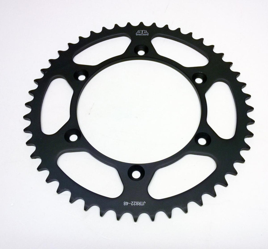 REAR SPROCKET STEEL JTR822.48 BLACK