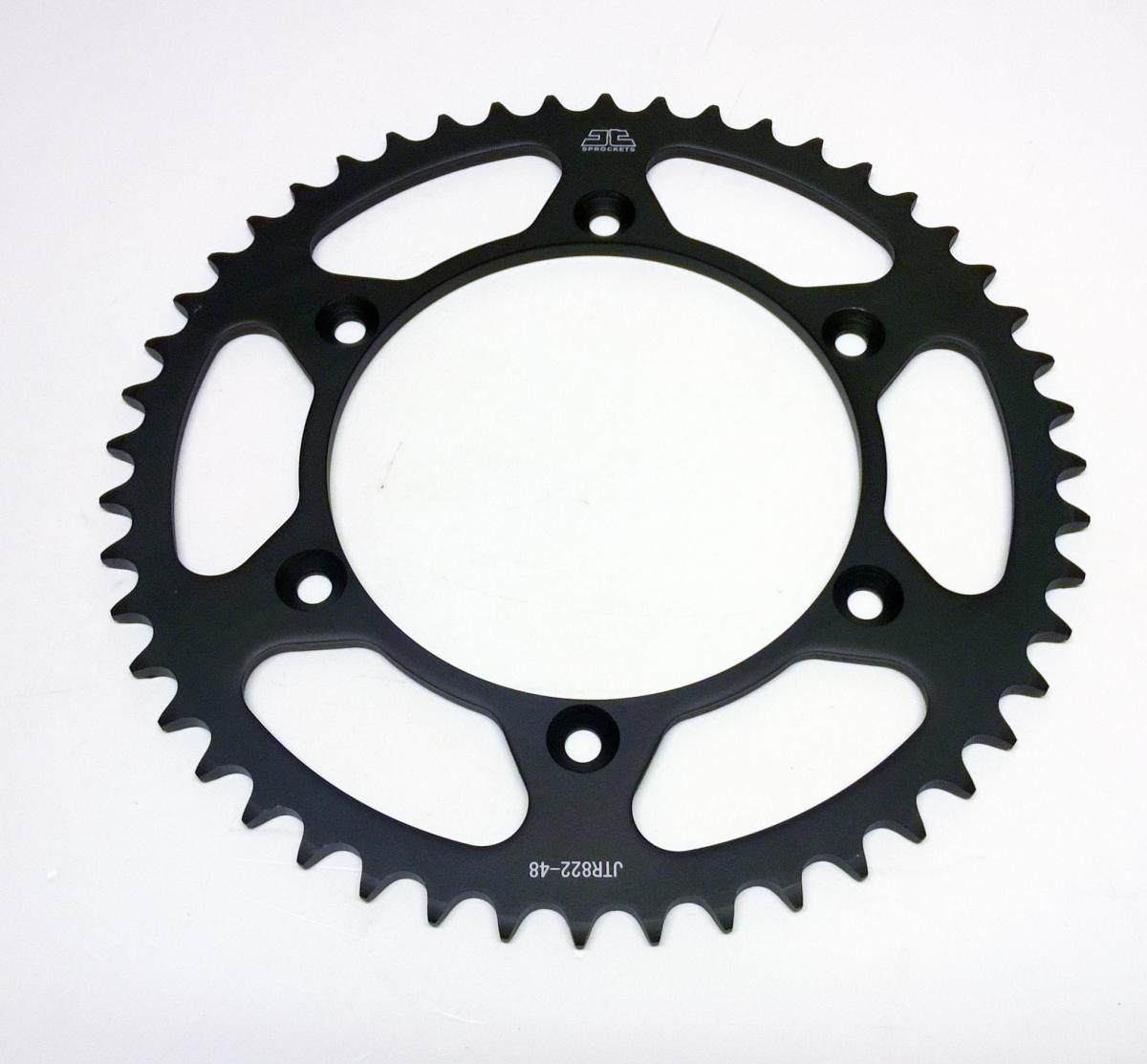 REAR SPROCKET STEEL JTR822.48 BLACK