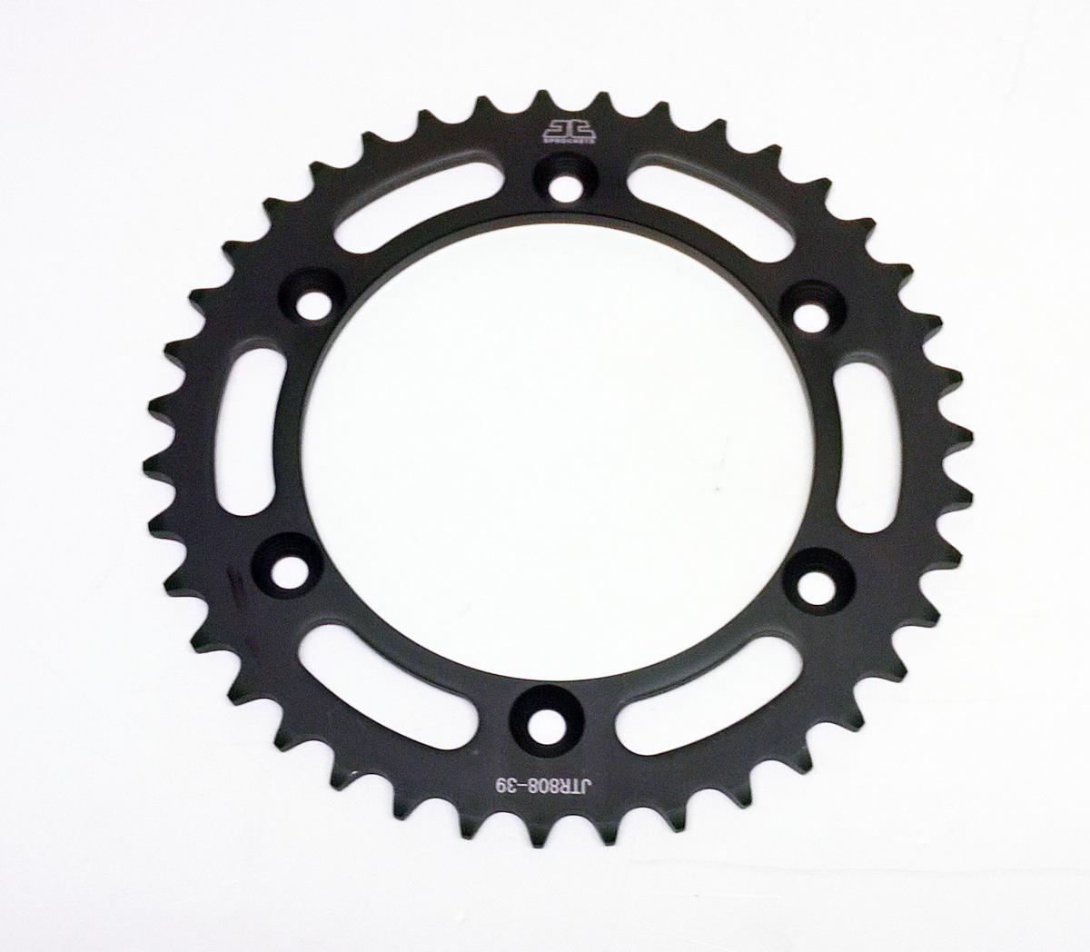 REAR SPROCKET STEEL JTR808.39 BLACK