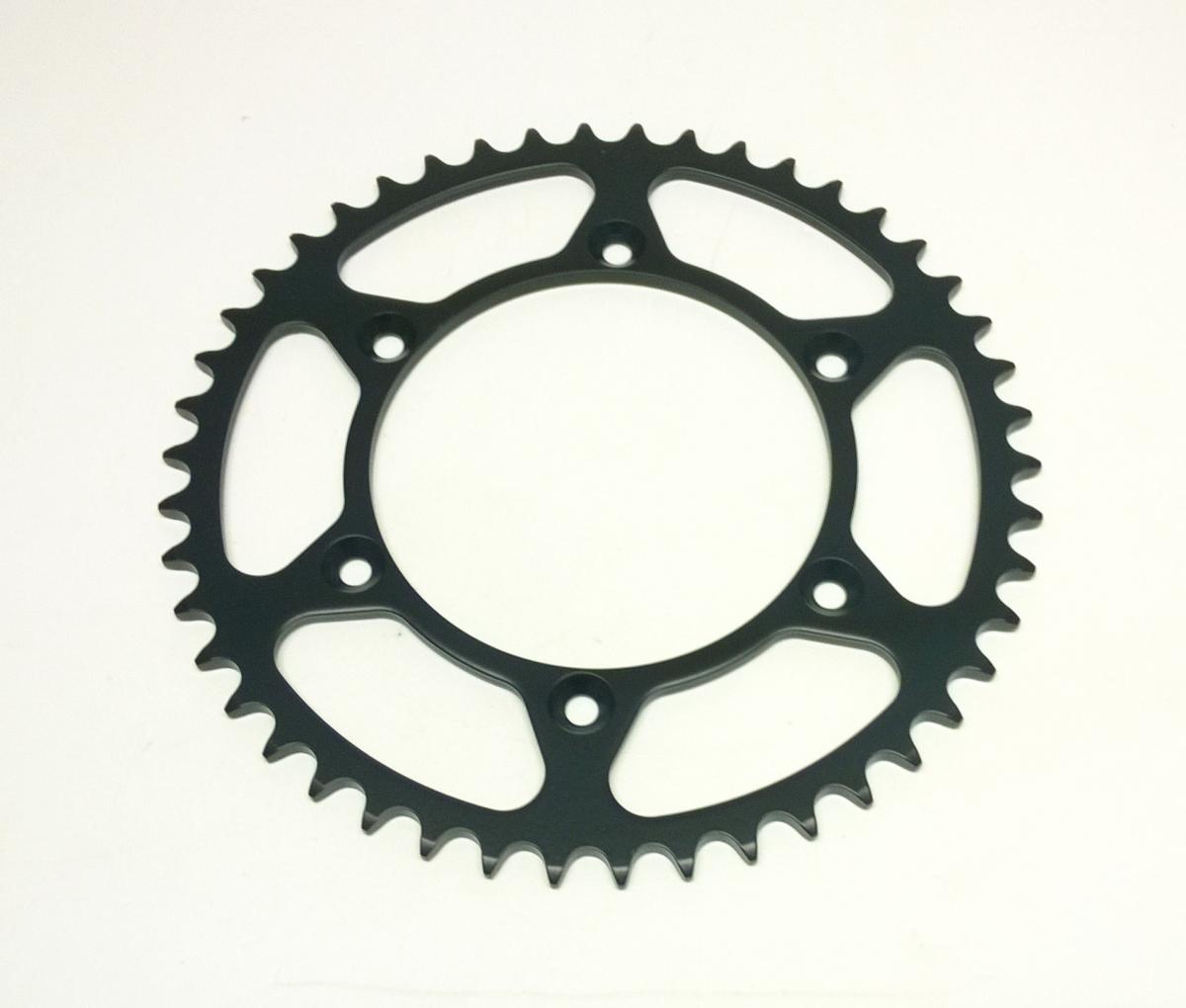 REAR SPROCKET STEEL JTR808.46 BLACK