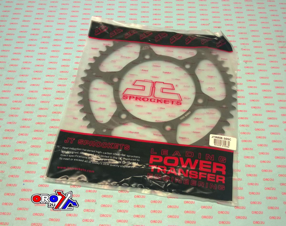 REAR SPROCKET STEEL JTR808.50SC JT, LIGHTWEIGHT SELF-CLEANING, JTR808.50, JTR80850