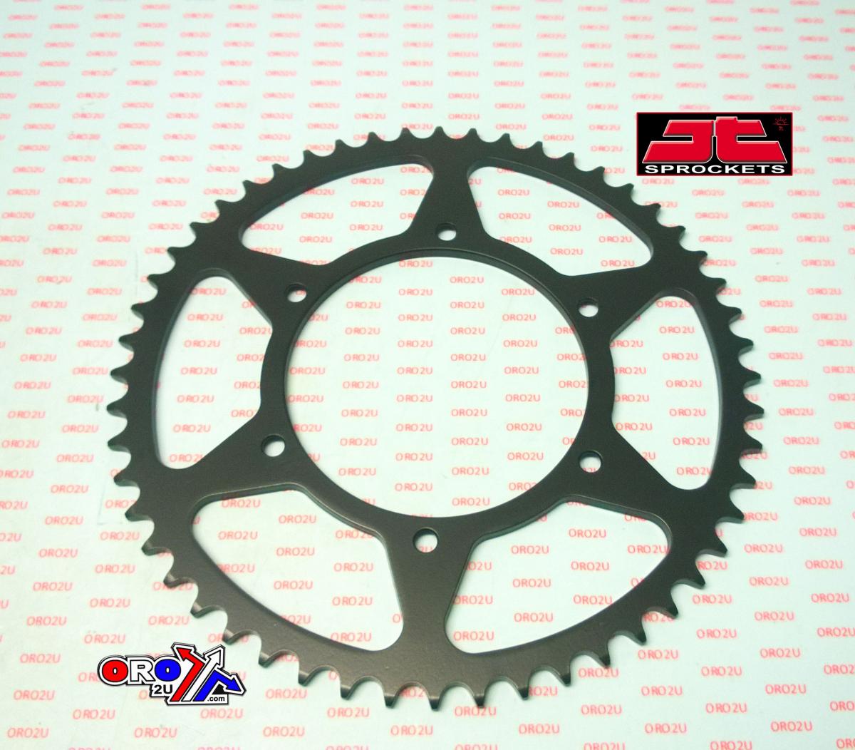 REAR SPROCKET STEEL JTR808.52 BLACK