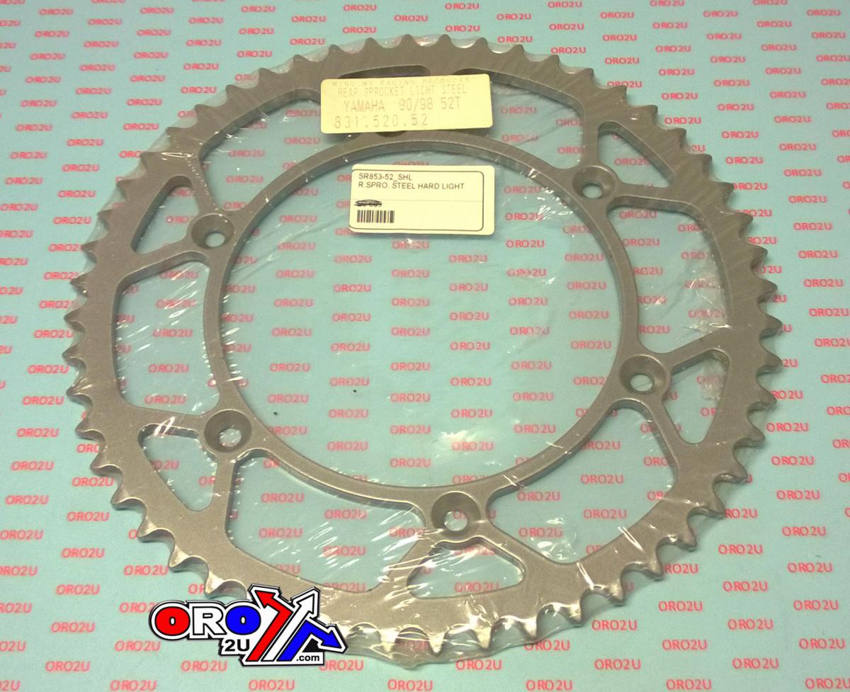 MINO REAR SPROCKET STEEL HARD LIGHT, 24-831-520-52