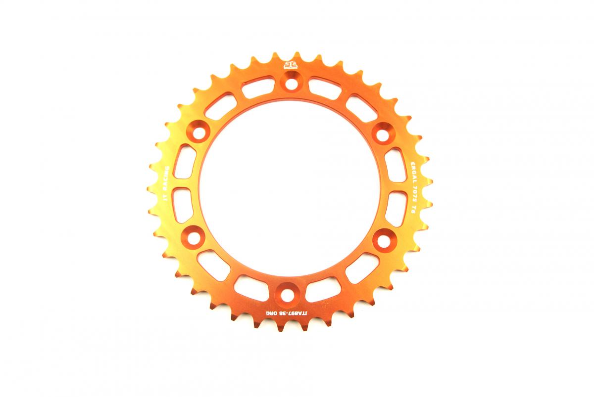 REAR SPROCKET ALLOY ORANGE, JTA897.38ORG