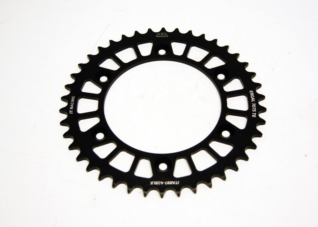 REAR SPROCKET ALLOY BLACK, JTA897.42BLK