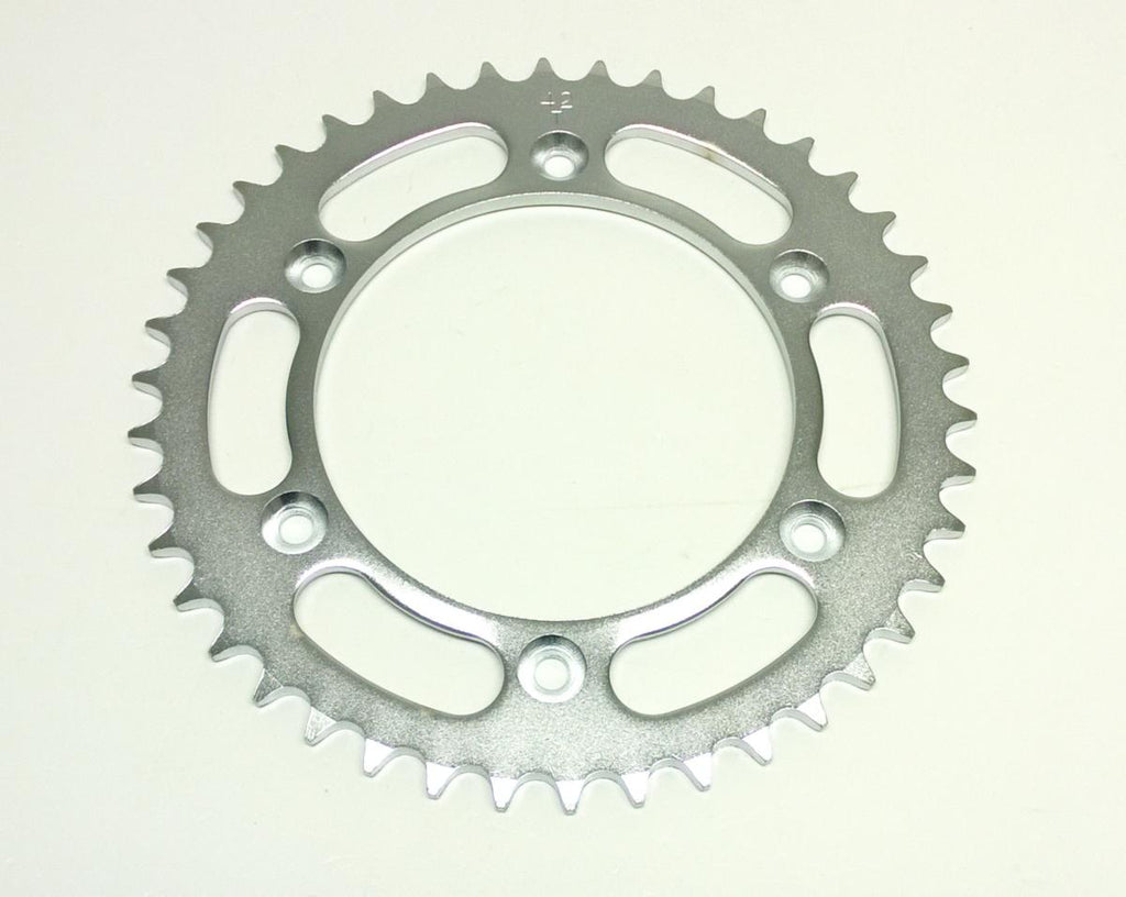 REAR SPROCKET STEEL 42 [JTR897.42] 520, SILVER