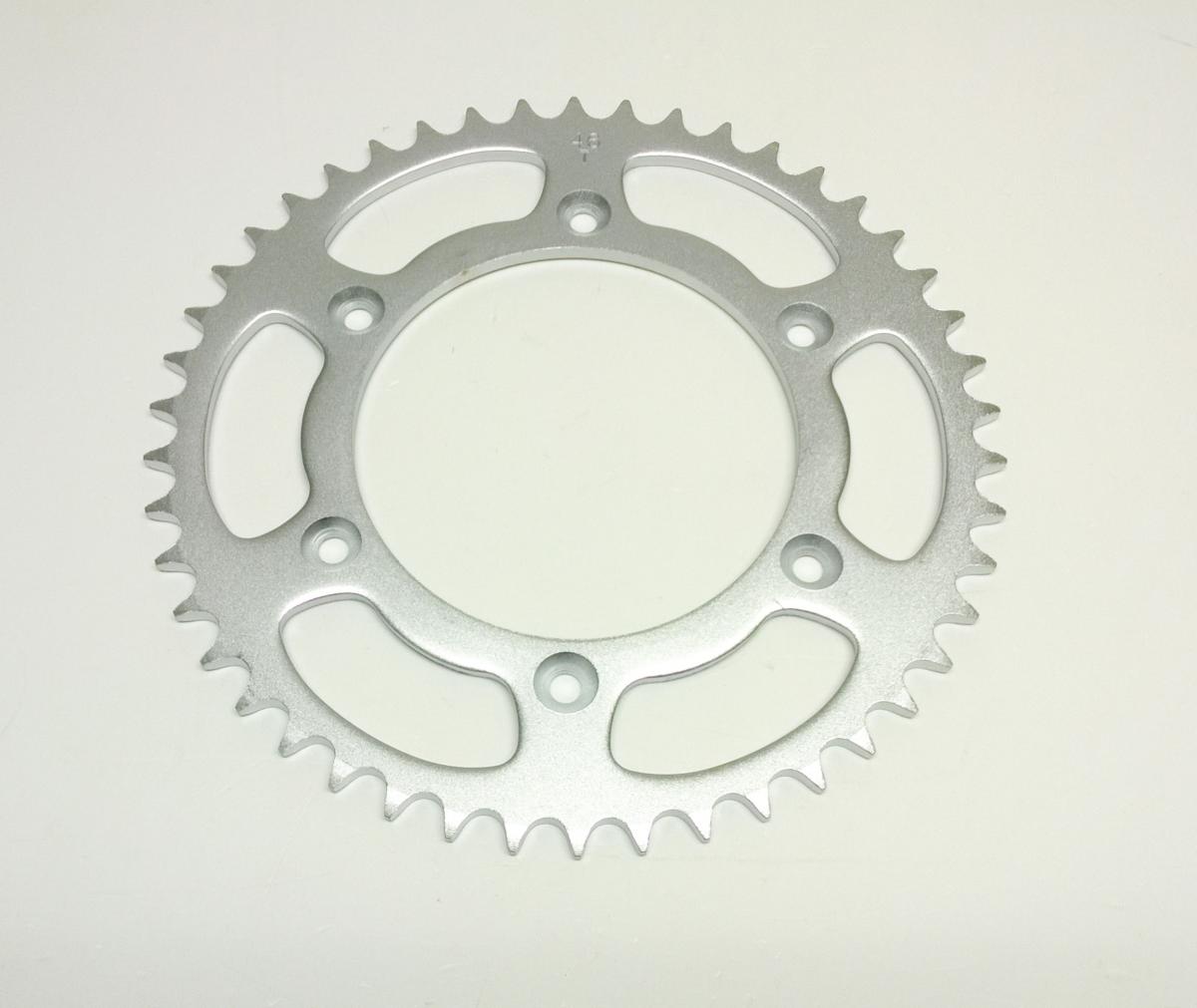 REAR SPROCKET STEEL 46 [JTR897.46] 520, SILVER